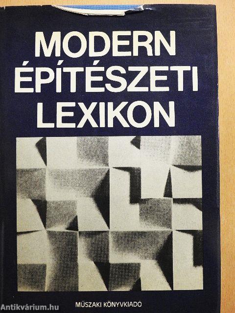 Modern építészeti lexikon