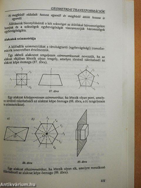 Matematikai fogalmak, tételek