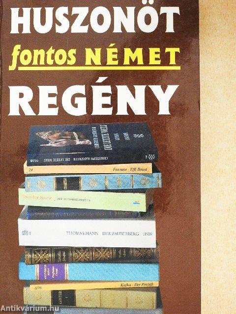 Huszonöt fontos német regény