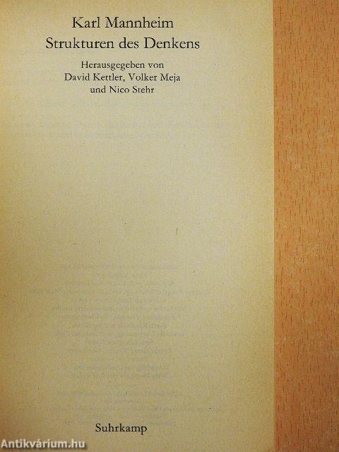 Strukturen des Denkens