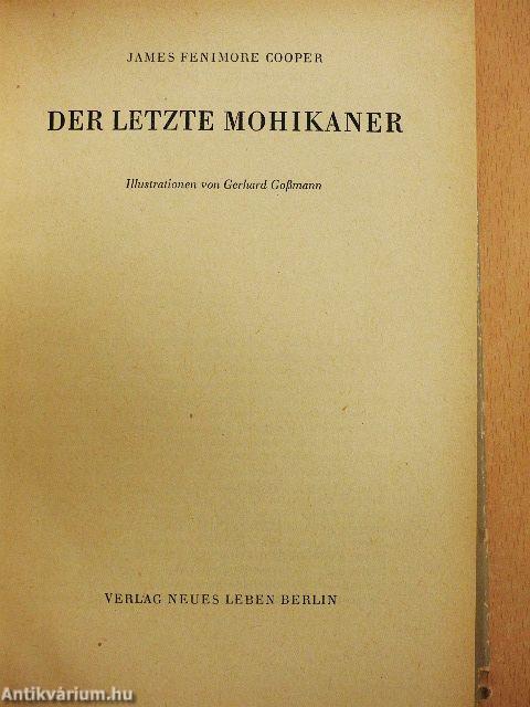 Der Letzte Mohikaner