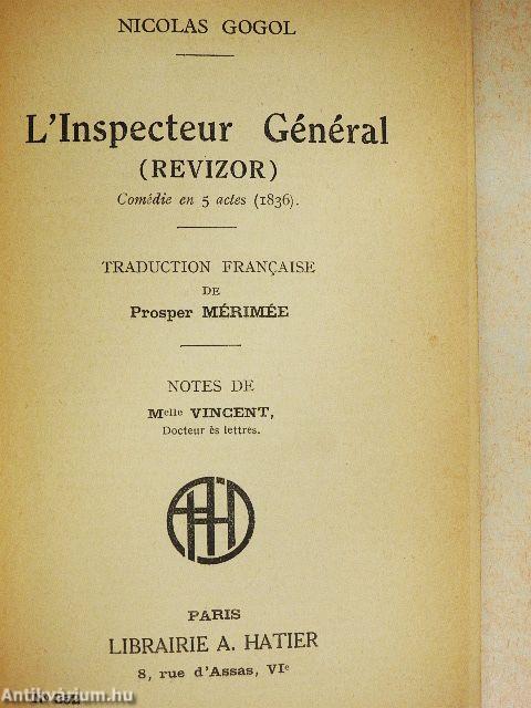 L'Inspecteur Général