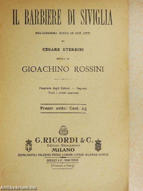 Il Barbiere di Siviglia