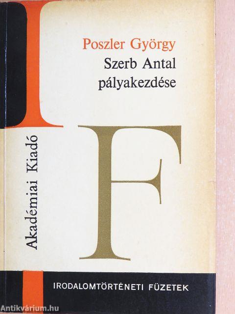 Szerb Antal pályakezdése