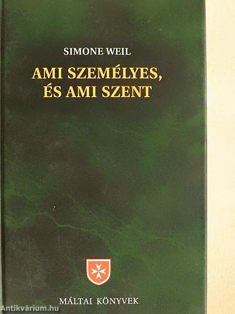 Ami személyes, és ami szent