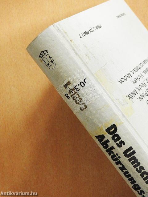 Das Umschau Abkürzungs-Lexikon