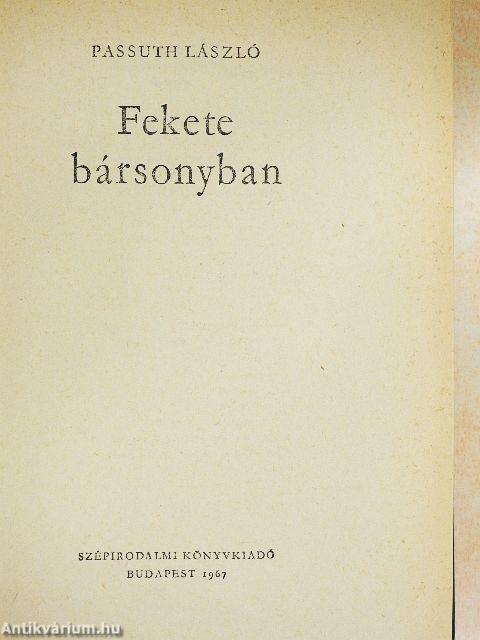 Fekete bársonyban