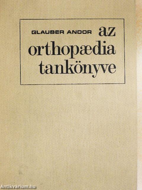 Az orthopaedia tankönyve