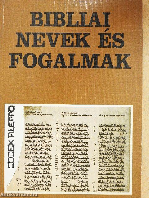 Bibliai nevek és fogalmak