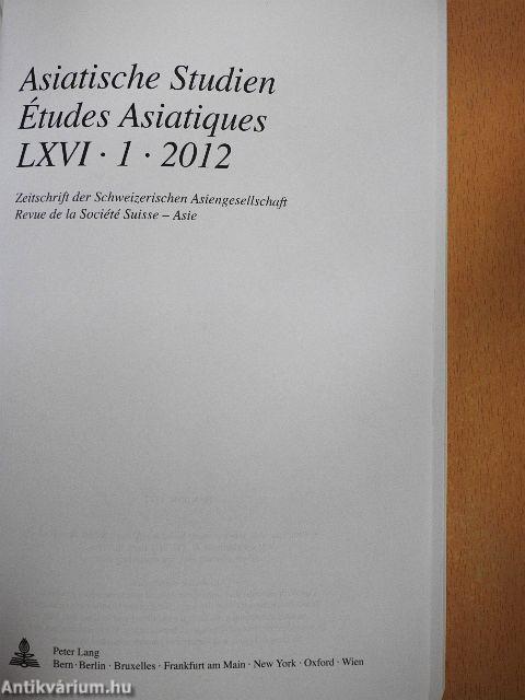 Asiatische Studien 1/2012