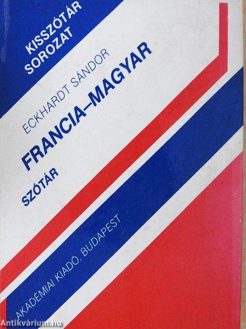 Francia-magyar szótár