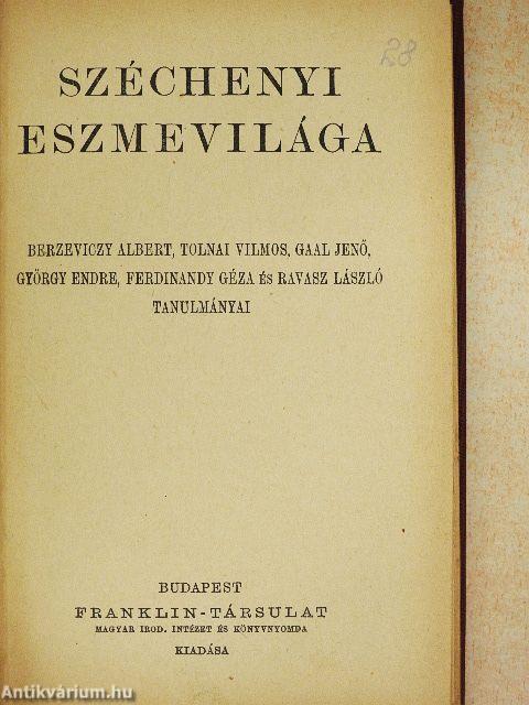 Széchenyi eszmevilága