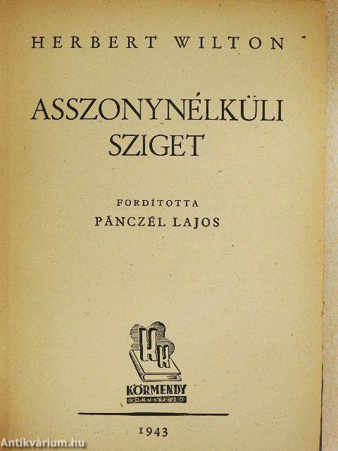 Asszonynélküli sziget