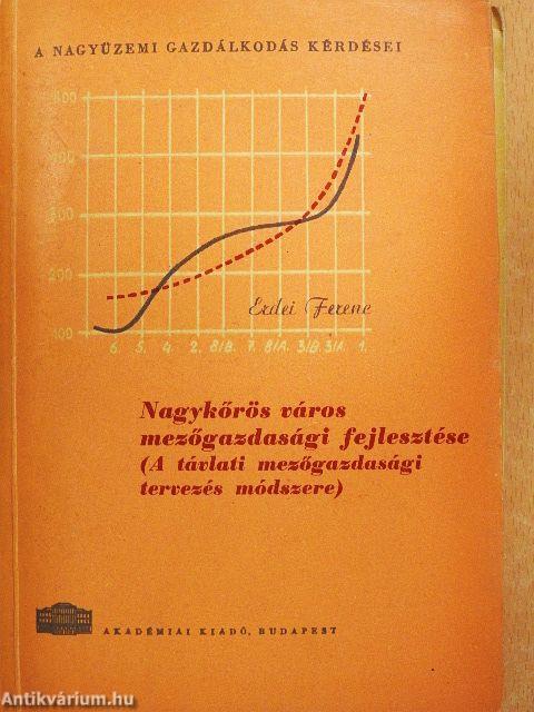 Nagykőrös város mezőgazdasági fejlesztése