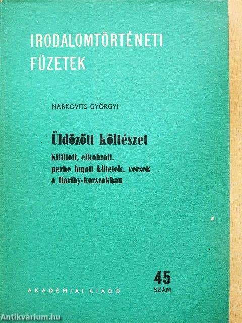 Üldözött költészet