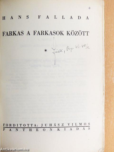 Farkas a farkasok között I-II.