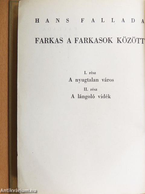 Farkas a farkasok között I-II.