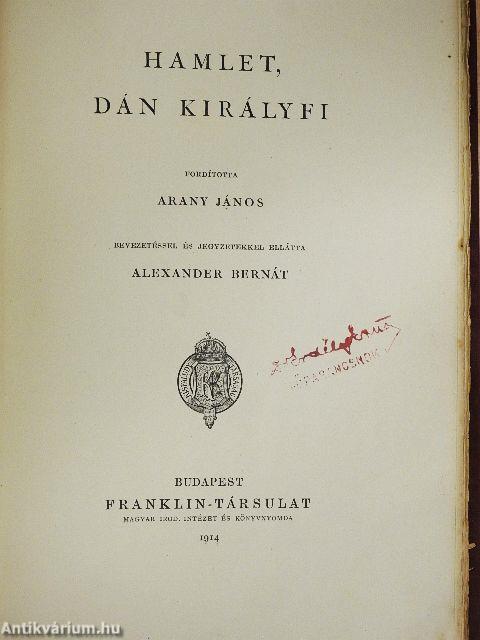 Hamlet, dán királyfi