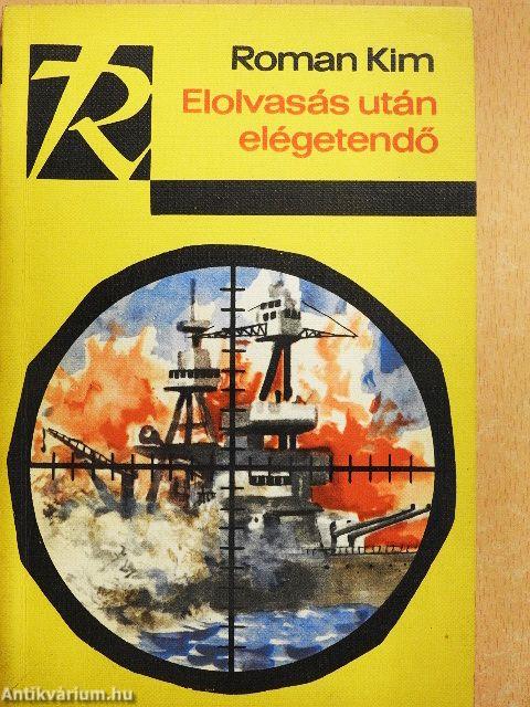 Elolvasás után elégetendő