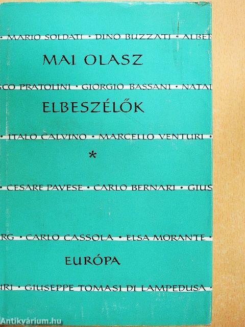 Mai olasz elbeszélők