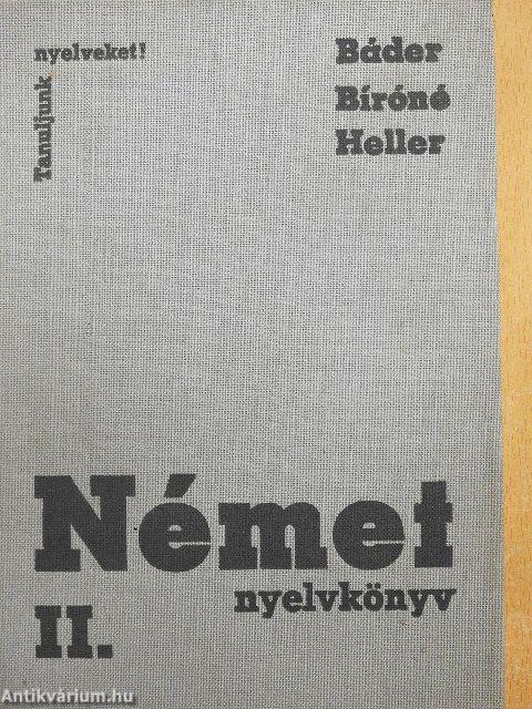 Német nyelvkönyv II.