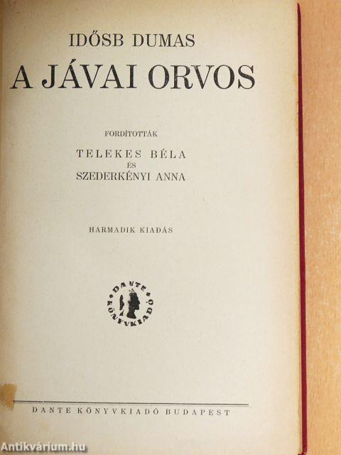 A jávai orvos