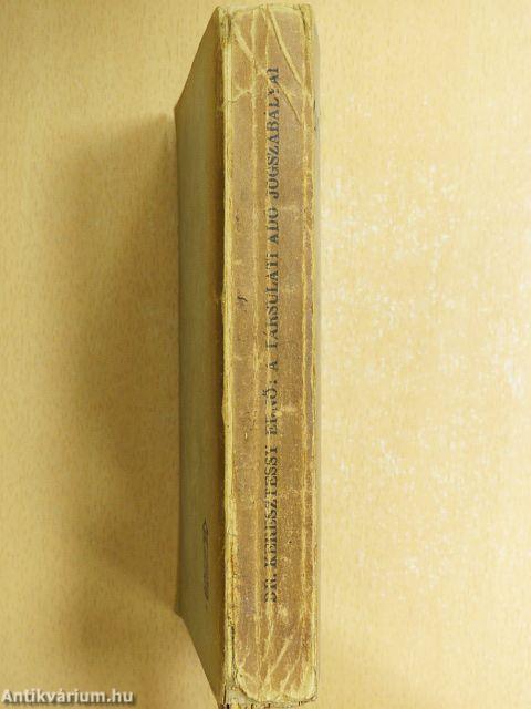 A társulati adó jogszabályai