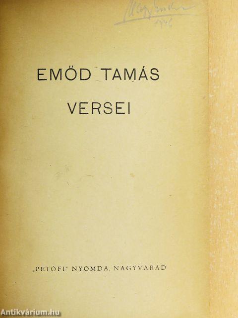 Emőd Tamás versei