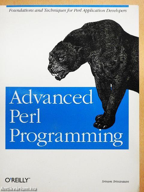 Advanced Perl Programming