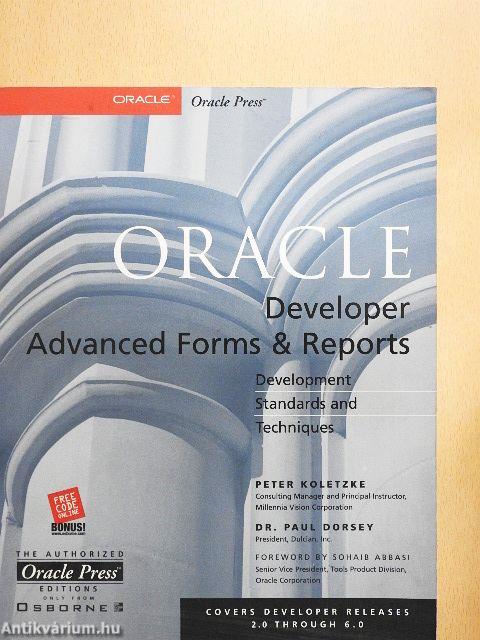 Oracle Developer Advanced Forms & Reports