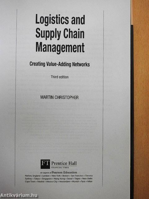 Logistics and Supply Chain Management