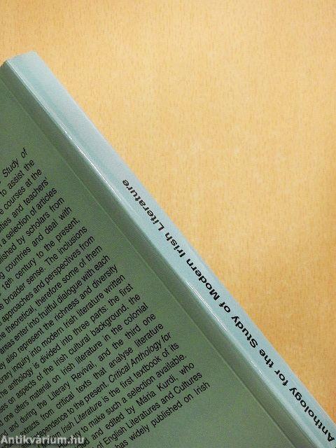 Critical Anthology for the Study of Modern Irish Literature