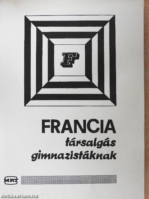 Francia társalgás gimnazistáknak
