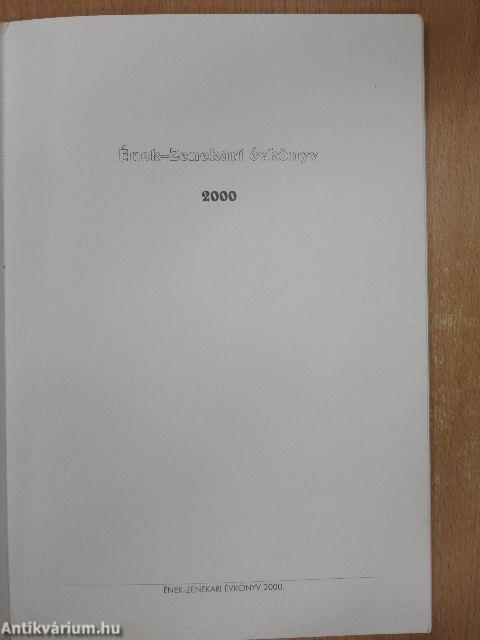 Ének-Zenekari évkönyv 2000