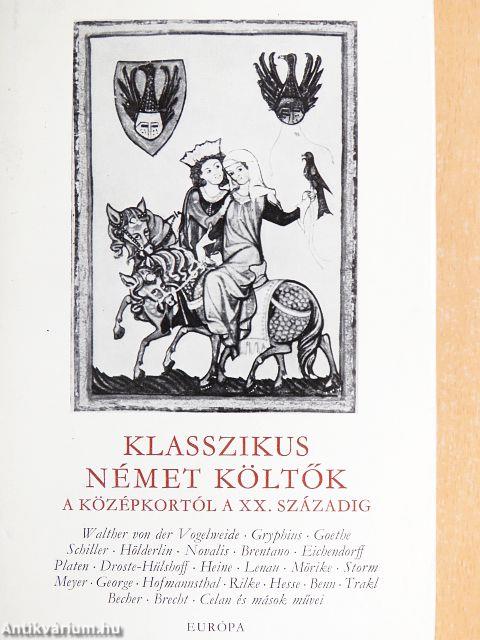 Klasszikus német költők I-II.