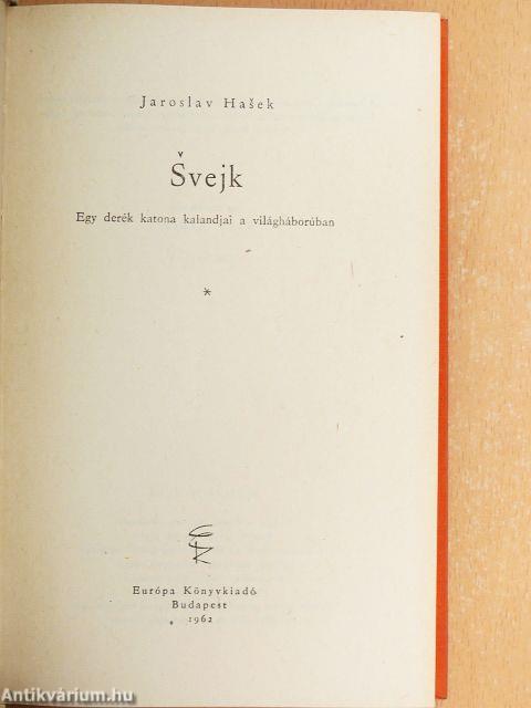 Svejk I-II.
