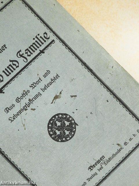 Ehestand und Familie (gótbetűs)