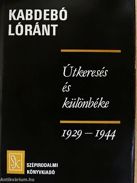 Útkeresés és különbéke