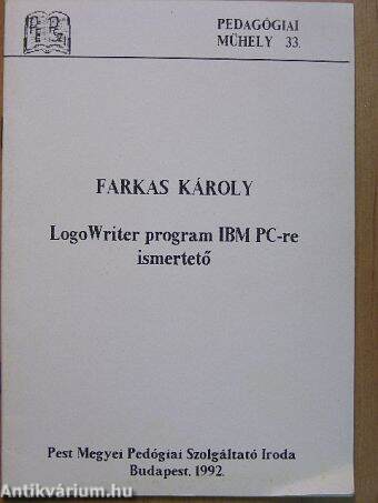 LogoWriter program IBM PC-re