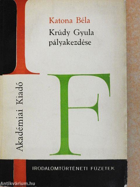 Krúdy Gyula pályakezdése