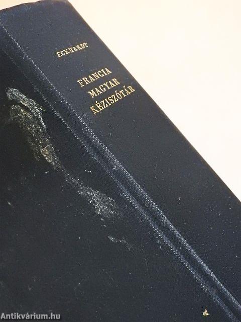 Francia-magyar kéziszótár 