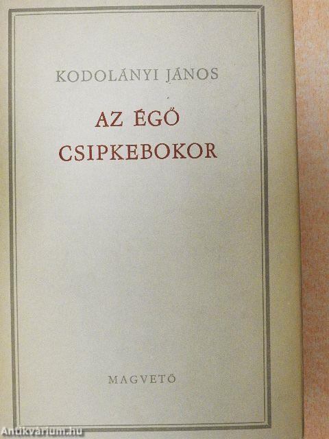 Az égő csipkebokor