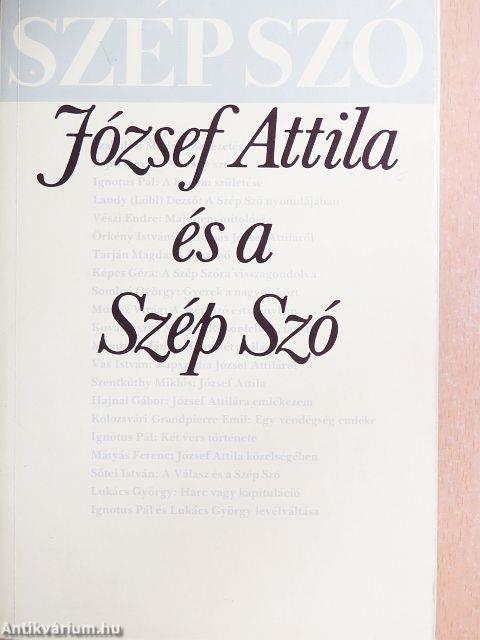 József Attila és a Szép Szó