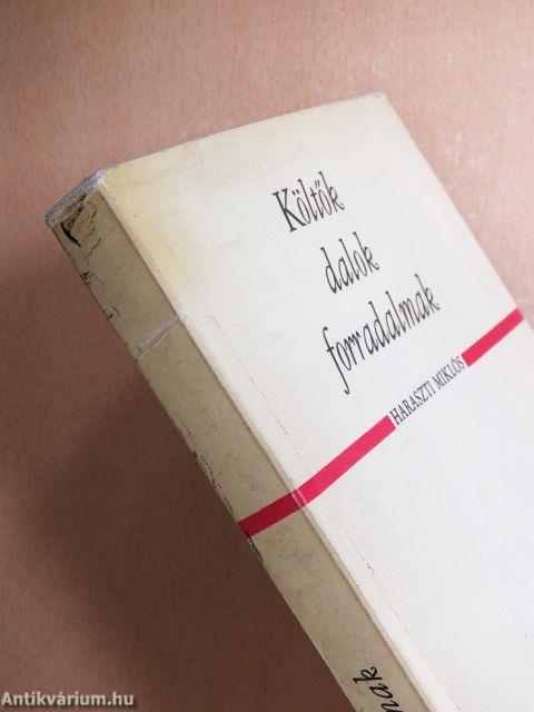 Költők, dalok, forradalmak