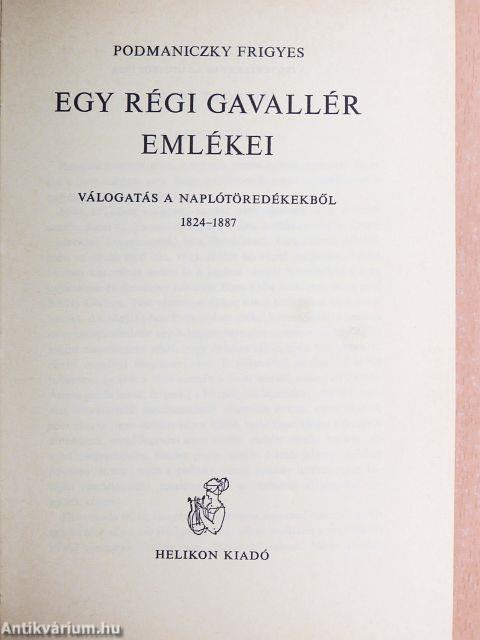 Egy régi gavallér emlékei