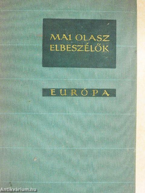 Mai olasz elbeszélők