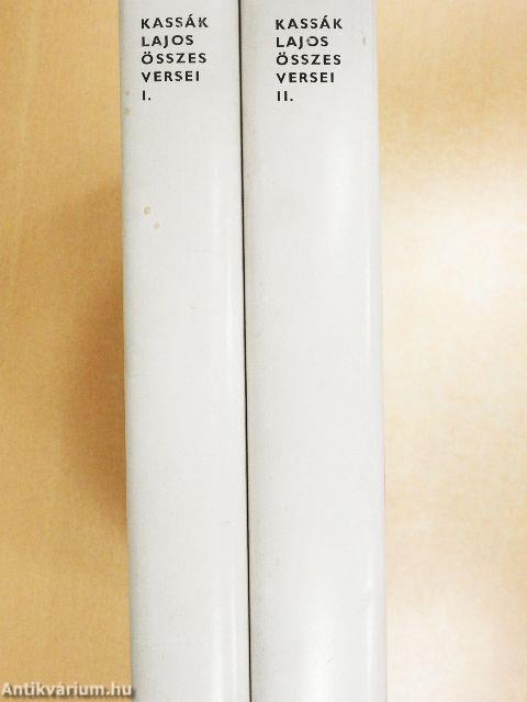 Kassák Lajos összes versei I-II.