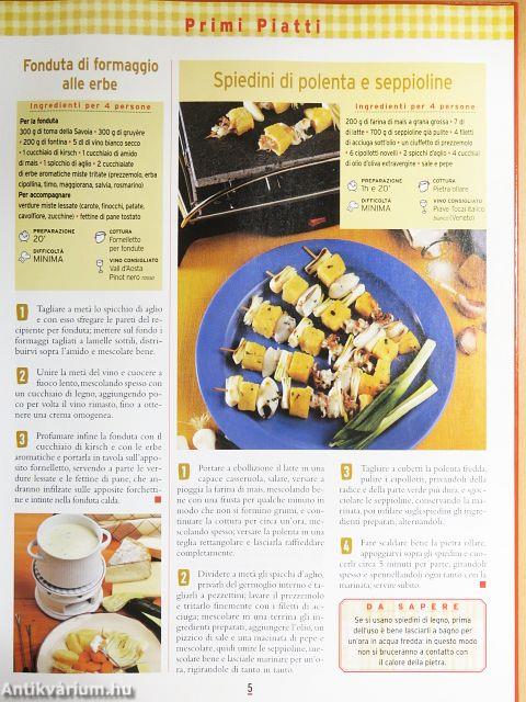 Wok, Pietra Ollare, Fonduta