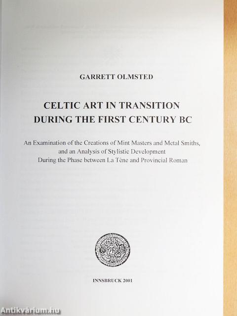 Celtic Art in Transition During the First Century BC