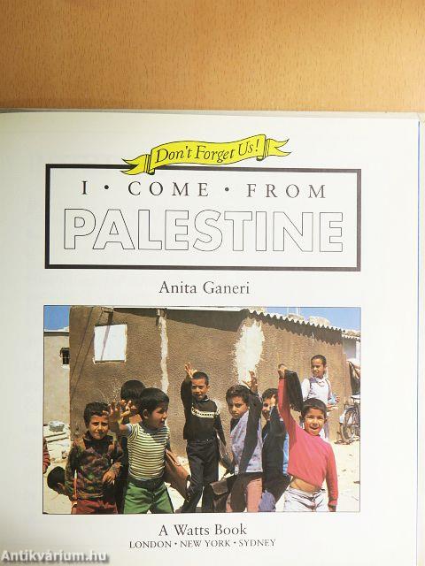 I Come From Palestine